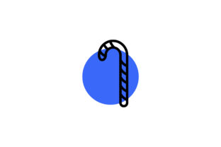 Christmas Chocolate Modern Vector Icon: A Versatile Graphics Asset