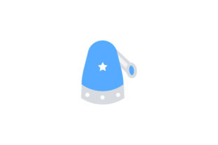 Christmas Hat Flat Vector Icon: Graphics Review
