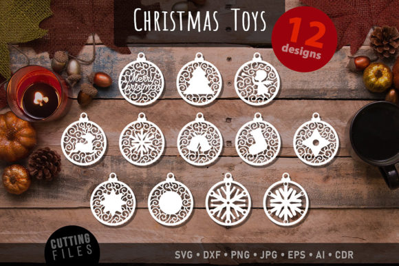 Christmas Tree Decoration: A Festive Graphics Asset for Crafts