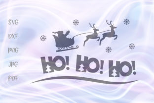 Crafting Holiday Cheer: Ho Ho Ho Santa Sleigh Christmas Sign
