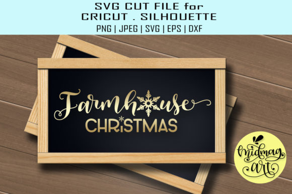 Farmhouse Christmas Graphics: A Perfect Fit for Crafts and Branding