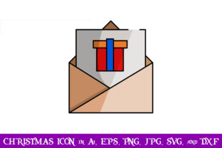 Gift Letter Christmas Icon: Graphics & Icons Review