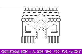 Gingerbread House Christmas Icon: A Festive Graphics Addition