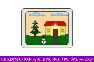 House, Tree & Snowman Graphics: Icon Review