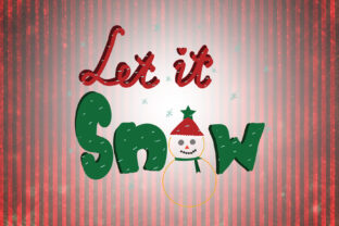 Let It Snow Christmas Quotes: Graphics for Crafts