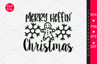 Merry Heffin Christmas Graphics for Real Crafts