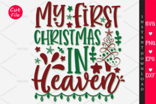 My First Christmas in Heaven: Graphics for Crafts
