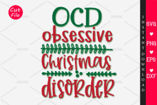 OCD Obsessive Christmas Disorder: Graphics for Crafts